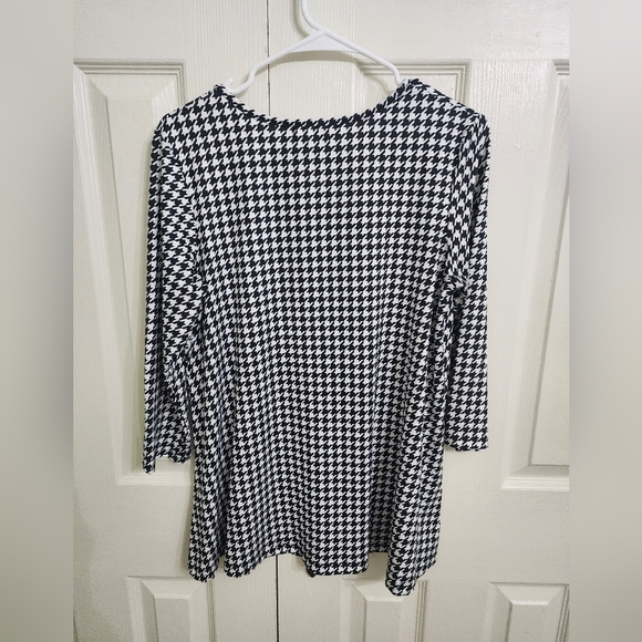 NUGGLES houndstooth top - Picture 3 of 3